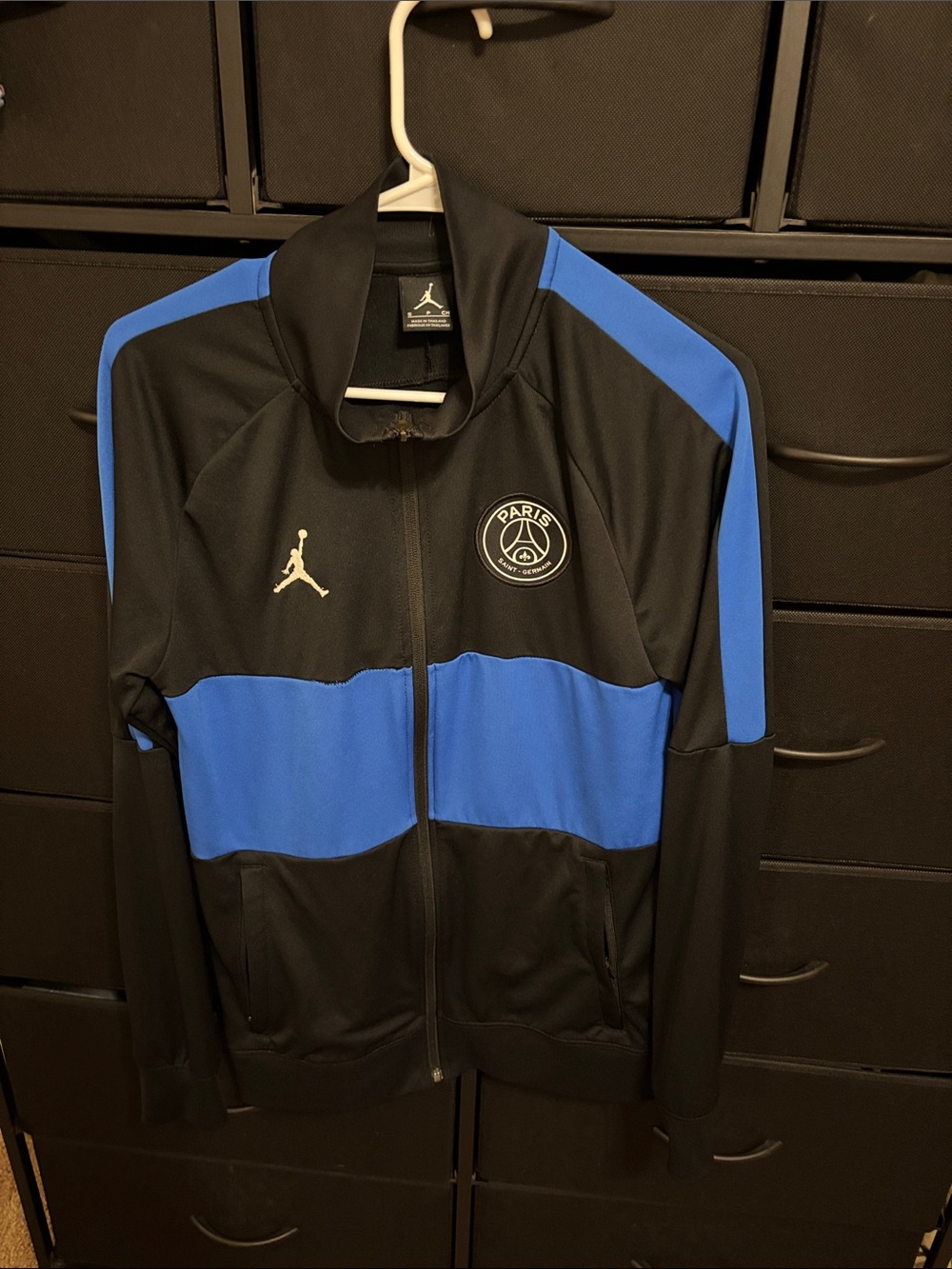 Jordan x PSG Black & Blue Jacket Size Small